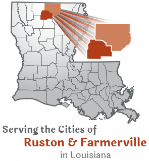 Serving the cities of Ruston and Farmerville, LA