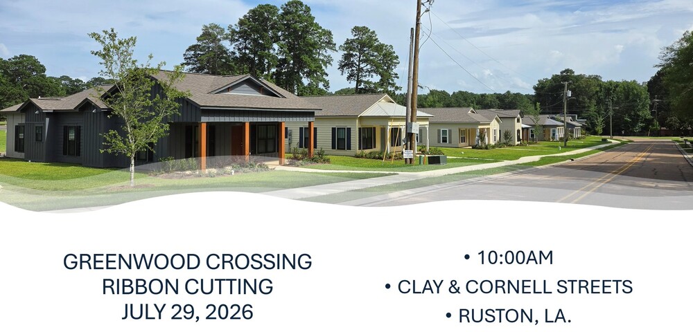 Greenwood Crossing Ribbon Cutting. All information as listed below.