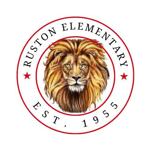 Ruston Elementary logo.