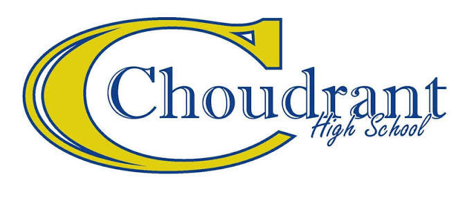 Choudrant High School logo.